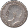  Великобритания. 3 пенса 1916 год. Король Георг V. 