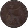 Великобритания. 1 пенни 1897 год. 