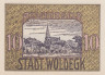  Бона. Германия. Вольдегк 10 пфеннигов 1922 год. Нотгельд. (XF) 
