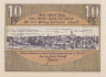 Бона. Германия. Вольдегк 10 пфеннигов 1922 год. Нотгельд. (XF) 