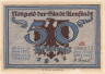 Бона. Германия. Арнштадт 50 пфеннигов 1921 год. Историческая серия (литеры dt). Нотгельд. (VF) 