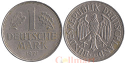 Германия (ФРГ). 1 марка 1971 год. Герб. (J)