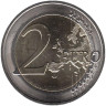  Германия. 2 евро 2015 год. 30 лет флагу Европейского союза. (J) 