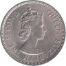  Малайя и Британское Борнео. 20 центов 1961 год. Без отметки монетного двора.  