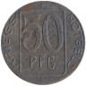  Германия. Эбинген. 50 пфеннигов 1918 год. Нотгельд. 
