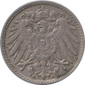  Германская империя. 5 пфеннигов 1908 год. (G) 