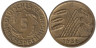  Веймарская республика. 5 рейхспфеннигов 1936 год. (G) 