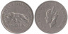  Индия (Британская). 1/2 рупии 1946 год. Тигр. (• - Бомбей) 