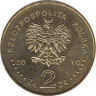  Польша. 2 злотых 2010 год. 70 лет Катынской трагедии. 