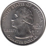  США. 25 центов 2002 год. Квотер штата Миссисипи. (P) 