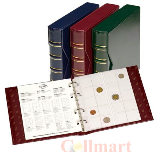  Альбом "Classic NUMIS" в футляре, с листами. Производство Германия, "Leuchtturm". 