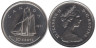  Канада. 10 центов 1971 год. Парусник. (UNC) 