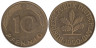  ФРГ. 10 пфеннигов 1990 год. (F) 