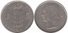  Бельгия. 1 франк 1975 год. BELGIQUE 