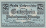  Бона. Германия. Бад-Лобенштайн 25 пфеннигов 1919 год. Нотгельд. (XF) 
