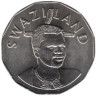  Свазиленд. 50 центов 2007 год. Король Мсвати III. 