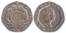  Великобритания. 20 пенсов 1993 год. 