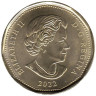  Канада. 1 доллар 2022 год. 175 лет со дня рождения Александра Белла. (цветное покрытие) 