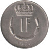  Люксембург. 1 франк 1966 год. 