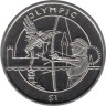  Сьерра-Леоне. 1 доллар 2012 год. XXX летние Олимпийские Игры, Лондон 2012 - Стрельба из лука. 