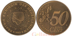 Нидерланды. 50 евроцентов 2003 год.