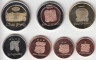  Майя. Набор монет 2012 год. Мир Майя. Неофициальный выпуск. (7 штук) 