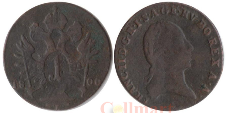 Австрия. 1 крейцер 1800 год. Франц II. (S) 