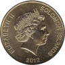  Соломоновы острова. 2 доллара 2012 год. Боколо. 