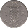 Бельгия. 1 франк 1975 год. BELGIE 