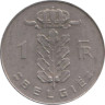  Бельгия. 1 франк 1975 год. BELGIE 