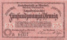  Бона. Германия. Остерхольц 25 пфеннигов 1921 год. Нотгельд. (XF) 