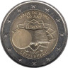  Люксембург. 2 евро 2007 год. 50 лет подписания Римского договора. 