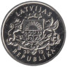  Латвия. 1 лат 2012 год. Рождественские колокольчики. 