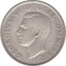 Великобритания. 2 шиллинга (флорин) 1941 год. Георг VI. 