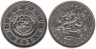  Либерия. 1 доллар 2000 год. Миллениум - Год дракона. (дракон смотрит влево) 