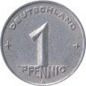  ГДР. 1 пфенниг 1950 год. (A) 