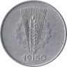  ГДР. 1 пфенниг 1950 год. (A) 