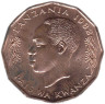  Танзания. 5 центов 1982 год. Рыба парусник. 