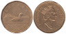  Канада. 1 доллар 1992 год. 125 лет Канадской конфедерации. Полярная гагара. 