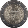  Германия. 2 евро 2015 год. 25 лет объединению Германии. (G). 