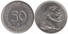 ФРГ. 50 пфеннигов 1982 год. (F) 