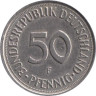  ФРГ. 50 пфеннигов 1982 год. (F) 