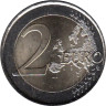  Латвия. 2 евро 2015 год. Председательство Латвии в ЕС. 