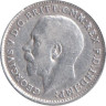  Великобритания. 3 пенса 1919 год. Король Георг V. 
