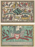  Бона. Германия. Киль 80 пфеннигов 1921 год (вариант 1). Нотгельд. (XF) 