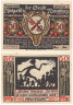  Бона. Германия. Наумбург 50 пфеннигов 1920 год. Аверс с вишенками, литера G. Нотгельд. (VF)  