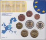  Германия. Годовой набор евро монет 2003 года в банковской запайке. (G) 