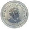  Австралия. 1 доллар 2022 год. Австралийский зоопарк - Суматранский слон. 