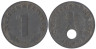  Германия - Третий рейх. 1 рейхспфенниг 1940 год. Цинк. (B) 