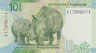  Бона. ЮАР 10 рэндов 2023 год. Носороги. (Пресс) 